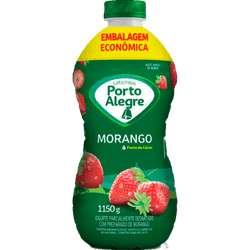 IOGURTE PORTO ALEGRE GARRAFA 1,15KG MORANGO